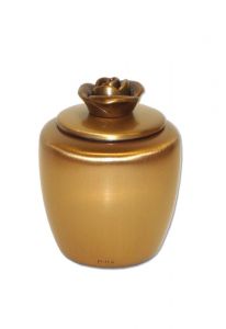 Mini urna cinzas em bronze