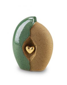 Urna funerária em cerâmica