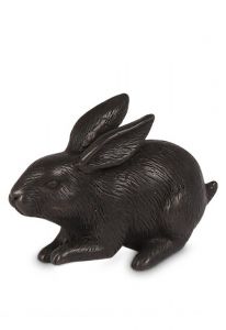 Mini urna funerária em bronze