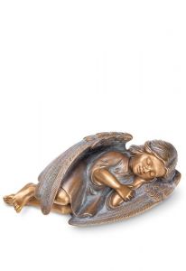 Estátua comemorativa de anjo sonhador – 3D, independente, com encaixe na parte inferior