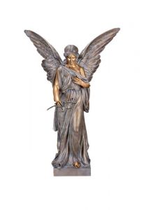 Estátua comemorativa de anjo em vários tamanhos – 3D, independente, com encaixe na parte inferior