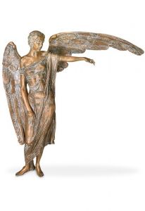 Escultura funerária de anjo – edição limitada, 3D, independente, com encaixe na parte inferior
