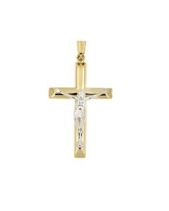 Pingente memorial 14k ouro bicolor