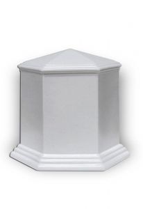 Mini urna para cinzas de porcelana