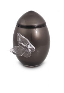 Mini urna para cinzas de cremação de vidro de cristal