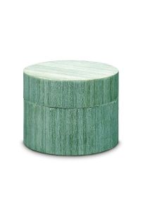 Mini urna funerária (folheada)