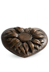 Mini urna cinzas em bronze