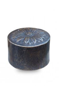 Mini urna cinzas em bronze