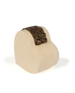 Mini urna para cinzas em cerâmica