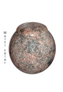 Mini urna em pedra natural para cinzas em diferentes tipos de granito