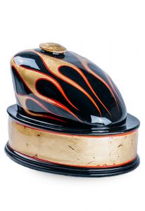 Urna para cinzas tanque de gasolina para motociclistas 'Flame'