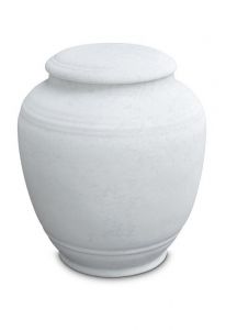 Urna funerária de porcelana 'Classica' - Gelo