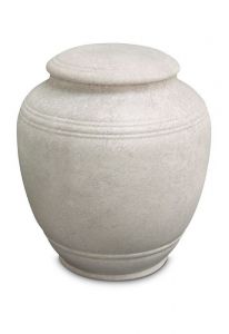 Urna funerária de porcelana 'Classica' - Tortora
