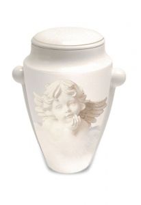 Urna para cinzas em porcelana