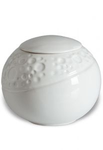Urna cinzas em porcelana