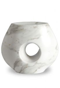 Urna cinzas em porcelana