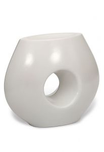 Urna cinzas em porcelana