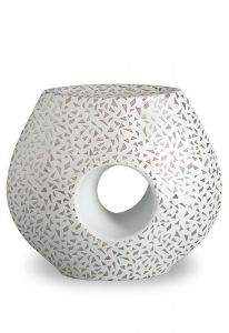 Urna cinzas em porcelana