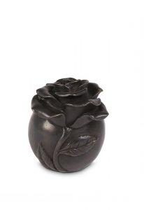 Mini urna funerária em bronze
