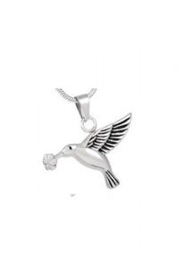 Pingente para cinzas em aço inoxidável