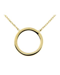 Colar símbolo 14k ouro amarelo