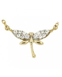 Colar símbolo 14k ouro amarelo
