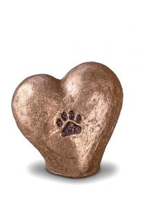Urna funerária para animais de estimação em cerâmica