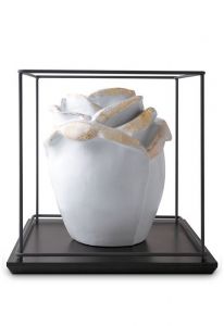Urna funerária de porcelana 'Princess Pure Gold Stardust'