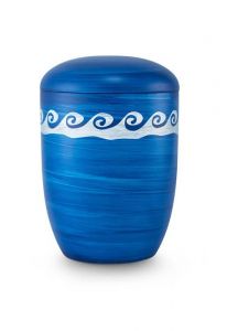 Urna biodegradável para enterro na água do mar (ou outro corpo de água)