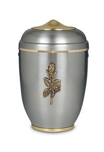 Urna funerária em aço