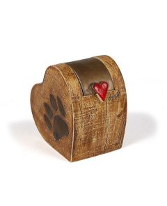 Urna funerária para animais de estimação em cerâmica
