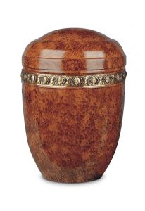 Urna funerária em aço