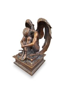 Urna funerária de anjo ‘Anjo da Dor’ em várias cores