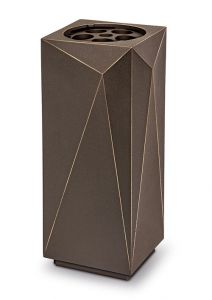 Vaso para túmulo moderna em bronze em várias cores