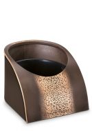 Vaso em bronze ou suporte para flores memorial em várias cores