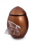 Mini urna para cinzas de vidro de cristal