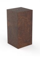 Mini urna funerária em bronze