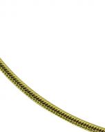 Colar cobra em ouro amarelo 14k