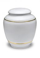 Urna para cinzas em porcelana