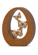Urna para cinzas de adulto em aço corten (companheiro)