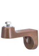 Suporte de parede em bronze para lanternas de túmulos