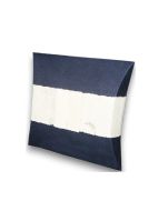 Urna funerária biodegradável para dispersão das cinzas no mar - azul escuro