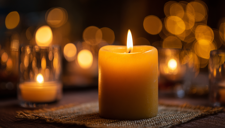 Uma vela para quem sentimos falta