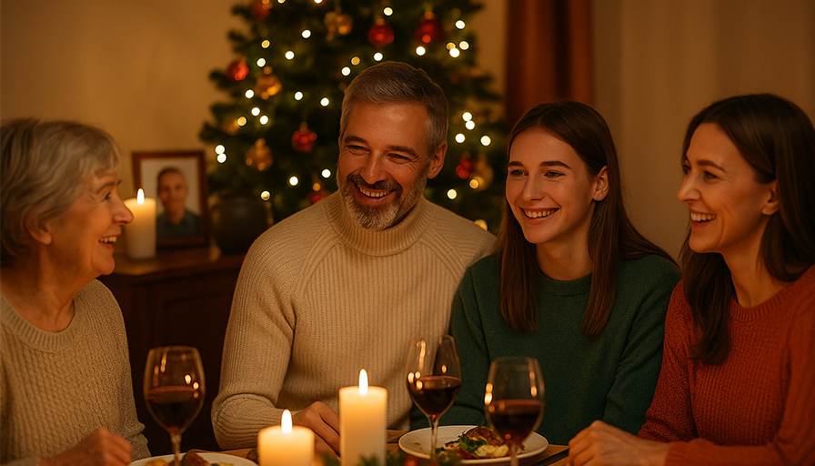 Memórias durante as festas: conforto e união em dias de escuridão